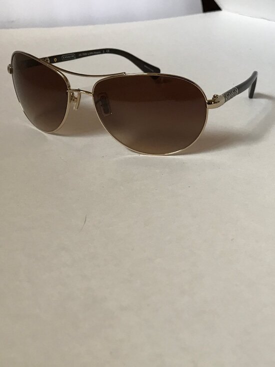 Coach Allegra Aviator Sunglasses